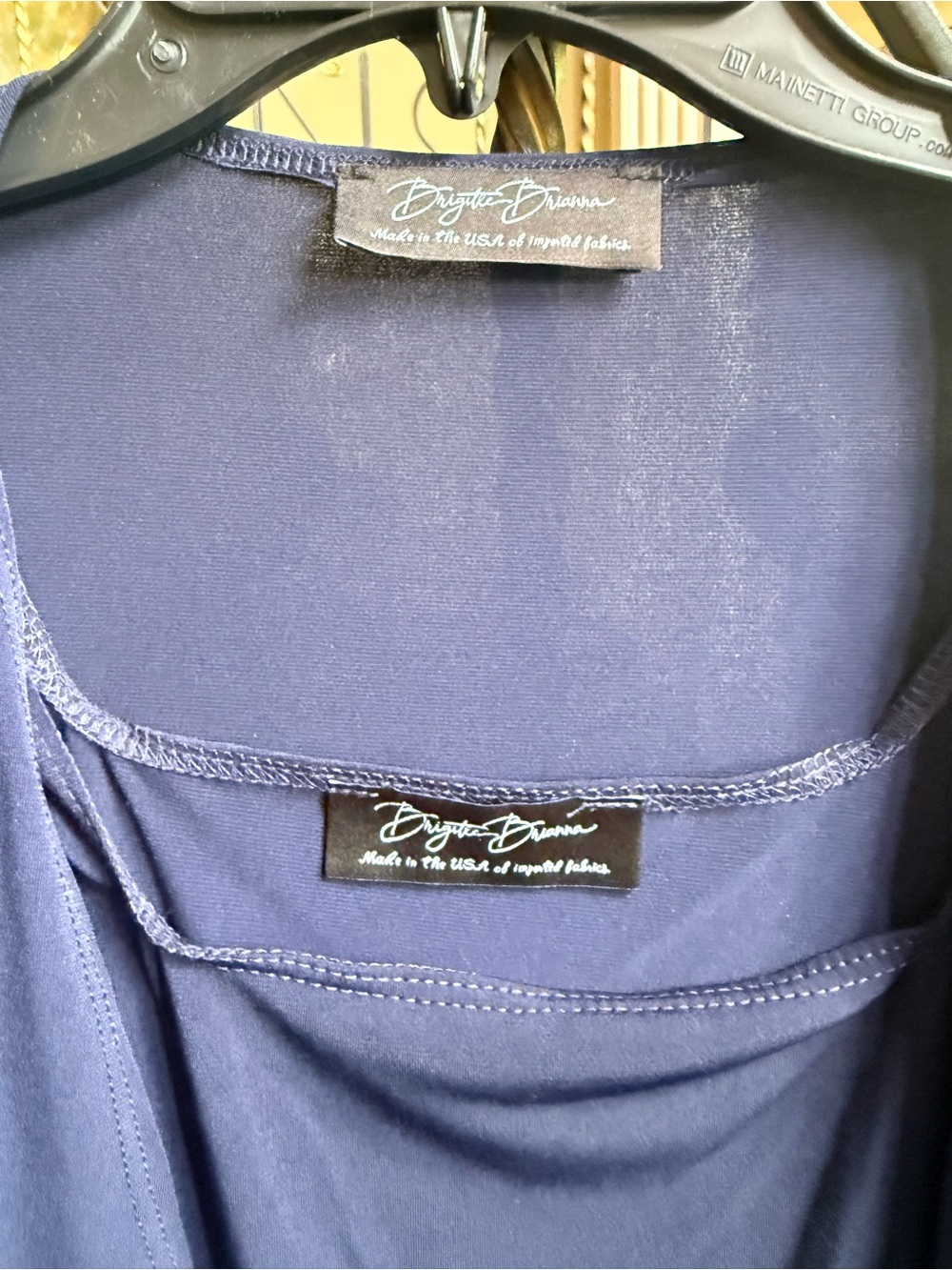 Brigitte Brianna 3 piece Navy travel set. M
Tank,long cardigan and pant. - Picture 4 of 10